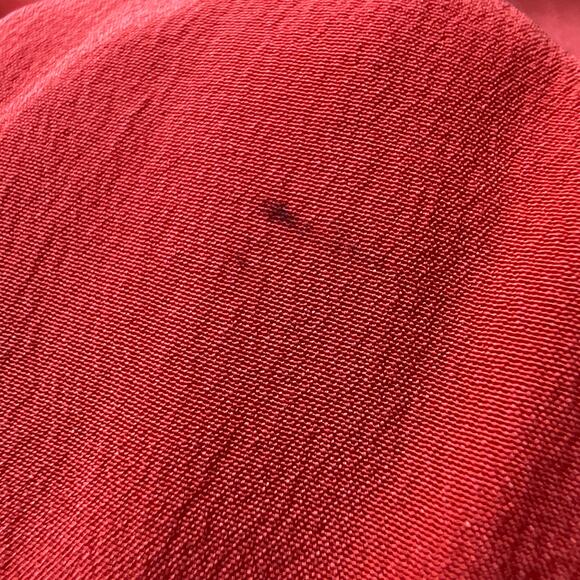 Joie Silk Top Womens Medium Red Flaw - Picture 10 of 11